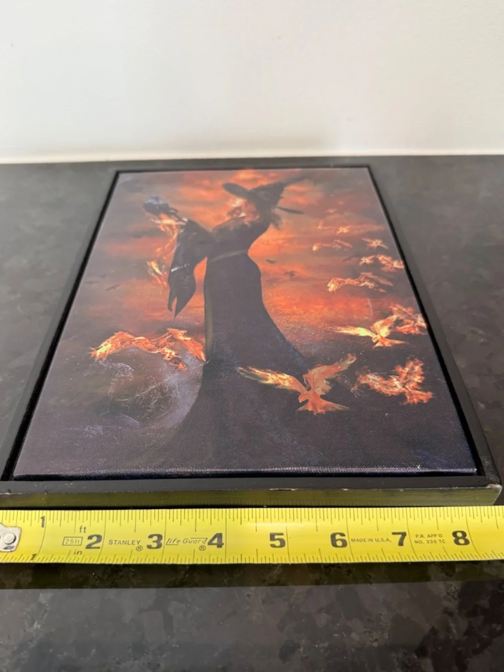 Witch Wall Art Decor Canvas Halloween Michaels Ashland Midnight Moon Raven